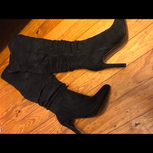 Thigh High Suede Boots